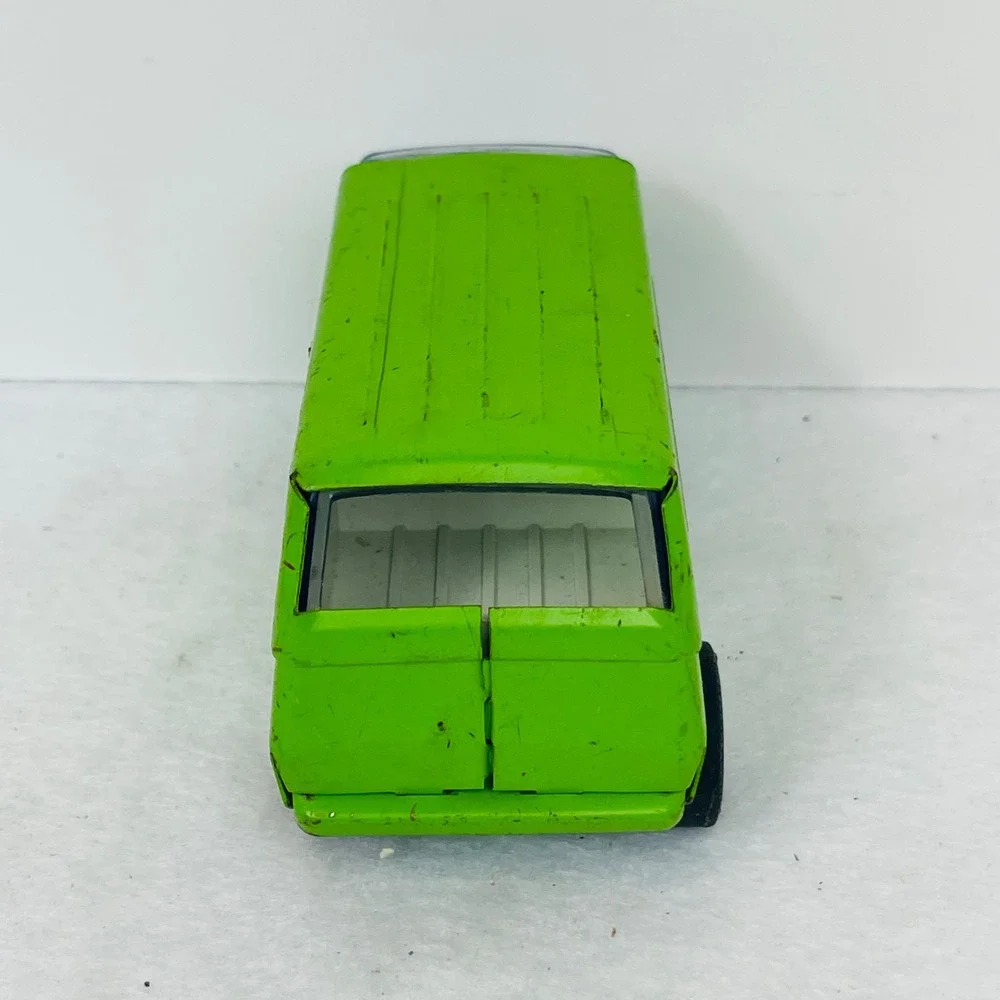 Vintage Tonka Snap Dragon Van Lime Green Metal Diecast USA 55450 Retro Toy